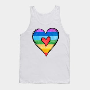 Pride Heart Tank Top